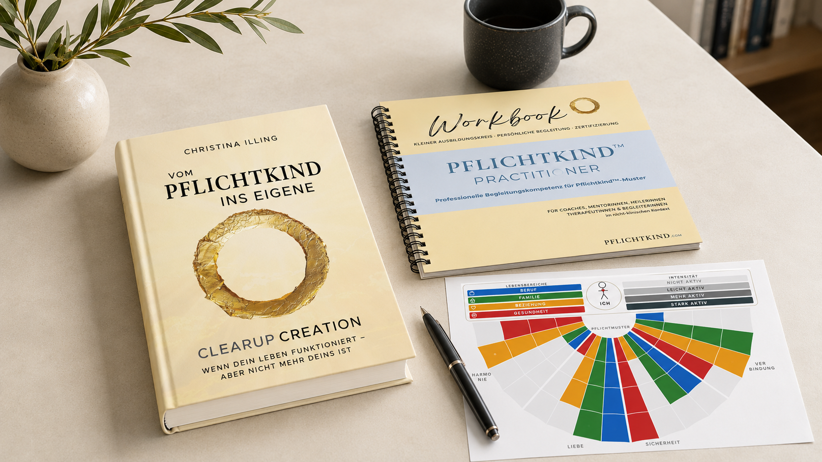 Buch Vom Pflichtkind ins Eigene – Christina Illing – mit Pflichtkind Scan