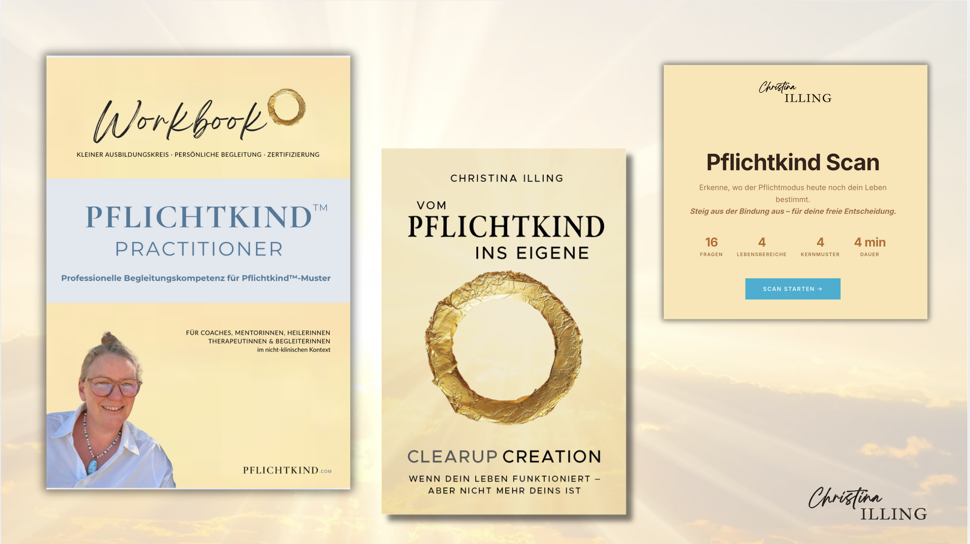 Vom Pflichtkind ins Eigene – Buch, Workbook & Scan